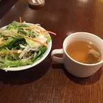 HAMBURG WORKS - 【ランチ】サラダ・スープ付き