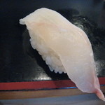 さかえ寿司 - ひらめ