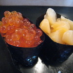 さかえ寿司 - いくらと小柱