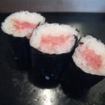 さかえ寿司 - トロ巻き