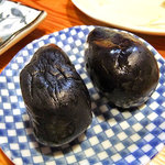 よし半 - サービスの丸ナス漬け