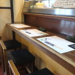 やまよし - カウンター席