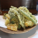 やまよし - こしあぶら野ぜり山うど天