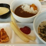 フェスタガーデン - お茶漬け、カレー、とろけるチーズ等。