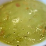 明輝 - アボカドとふかひれの翡翠スープ