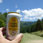 松本カントリークラブ - 茶店でハイボール