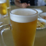 松本カントリークラブ - ランチは先ず生ビー
