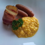 屈斜路湖 鶴雅オーベルジュ SoRa - 自家製ベーコン＆ソーセージ