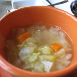 屈斜路湖 鶴雅オーベルジュ SoRa - 朝のスープ