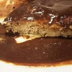 みすたーらいおん - 2018.4.2  ハンバーグ断面☆