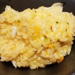 馳走 啐啄一十  - ⑱春トリュフ(イタリア産)ご飯(生玉子入り)に赤雲丹(宮崎県産)と毛蟹をトッピング
      春トリュフの控えめながらも艶やかな薫りが立ち昇って来ます。
      今回はトリュフてんこ盛り&赤雲丹&毛蟹の豪華版。