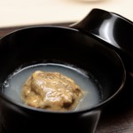 木山 - 小蕪とセロリすり流し雲丹のせ