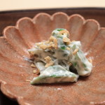 木山 - 唐辛子、生クラゲの白和え