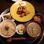 米の子 - 大豆唐揚げ定食