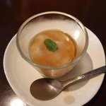米の子 - 豆乳プリン（ミニデザート350円）