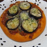 オレンジベーカリー - ナスのミートソースピッツア