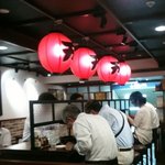 万世麺店 - ２０１１／０７／１５　センターカウンター席