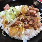 家系ラーメン とらきち家 - 半賄い飯(130円)