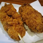 もつ焼 あぶさん - 豚メンチ