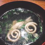 上村うなぎ屋 - 肝吸い^^;