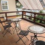 Le Pommier - テラス席。