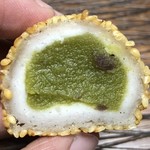 明日香 ごま団子 ○や - 抹茶