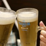 旨唐揚げと居酒メシ ミライザカ - トリビーで乾杯〜♪