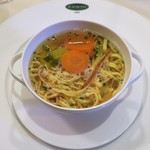 Plachutta - スープにはクレープを追加