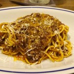 shokudo FUKU. - 持ち込んだ低糖質パスタ