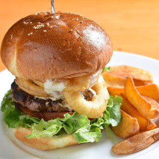 ハンバーガーが大人気！