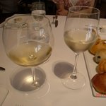 リストランテASO - 冷えた白ワイン