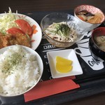 Kicchin Ando Ba Hiro - 日替わり定食（ヒレカツ定食）税込1,000円