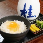 Sobadokoro Katsura - 卵かけごはん