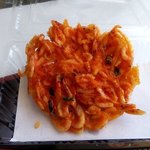 浜のかきあげや - かき揚げ（2018.4）