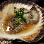 海鮮食飲市場　マルカミ食堂 - 貝の浜焼き盛り