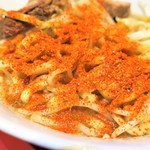 ラーメン二郎 - 一味投下～♪