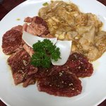 太閤 - 和牛カルビと牛ホルモン