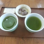 太田茶店 - 試飲のお茶