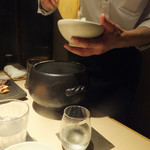 炭火割烹 大嶋 - 土鍋ごはん：佐賀びより