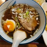 仙味軒 - 半ラーメン