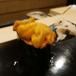 なか條 - バフンウニ（ピントずれ申し訳ない。。。）