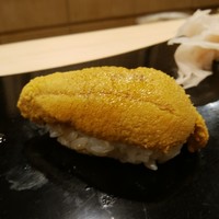 なか條 - 紫ウニ握り