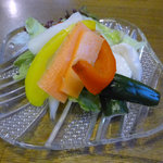 キッチンさし田 - 野菜のピクルス