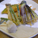 キッチンさし田 - 野菜の天ぷら