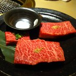 食彩和牛 しげ吉 - イチボステーキ