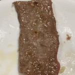 Yamato Yakiniku・Reimen - 和牛上カルビ 焼き上がり