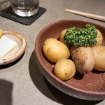 旬彩和遊 楠 - 新じゃが塩蒸し