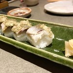 旬彩和遊 楠 - 鯖のバッテラ寿司