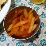 バーワルチー - サービスの玉葱アチャール