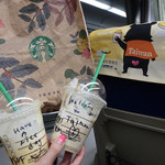 Starbucks - マンゴー撮り忘れて…
            飲み干したあと撮ったやつʬʬʬ